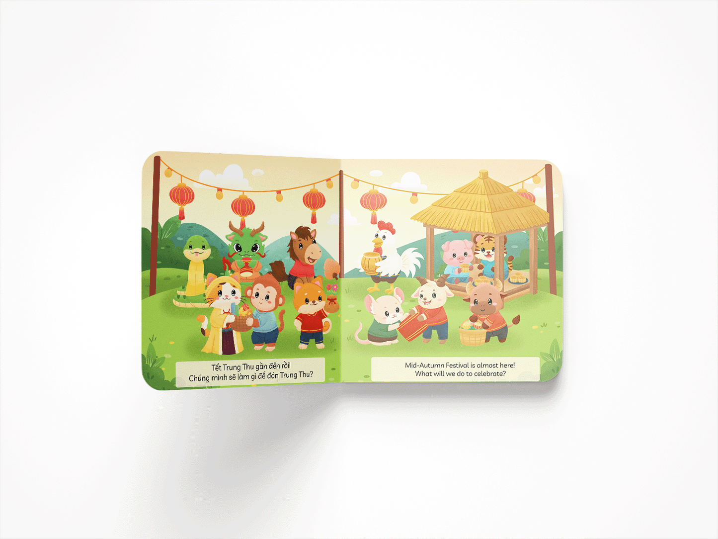 Celebrate Mid-Autumn Festival with the Zodiac Animals: Mừng Tết Trung Thu với Con Giáp