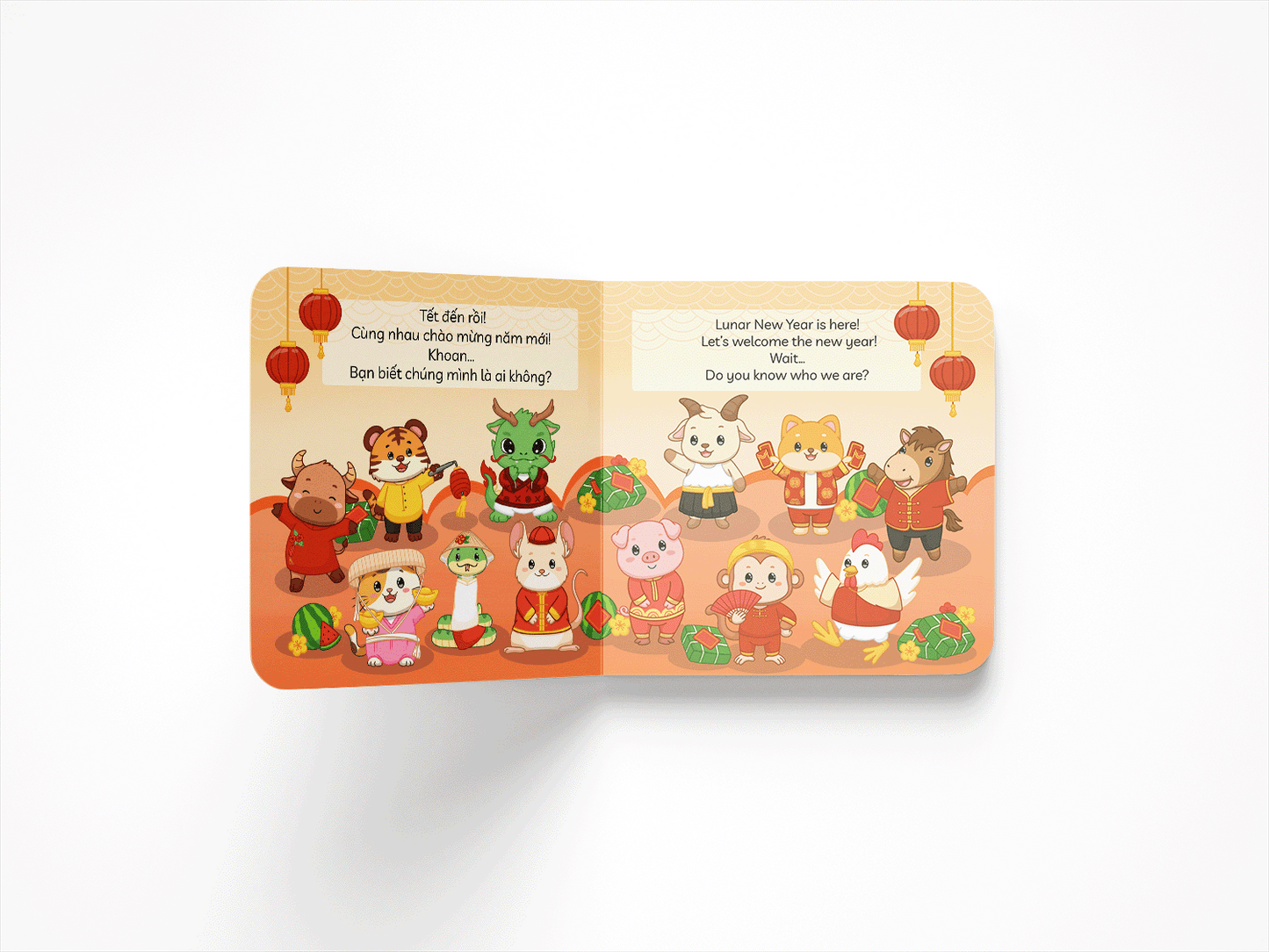 Welcome Lunar New Year with the Zodiac Animals: Mừng Tết với Con Giáp
