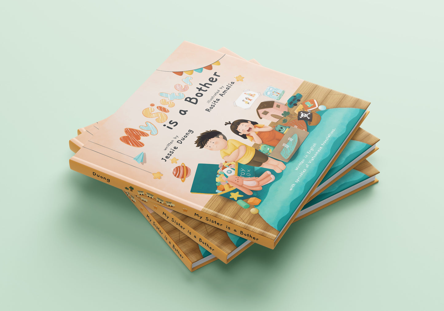 My Sister is a Bother // Written in English with selected Vietnamese translations