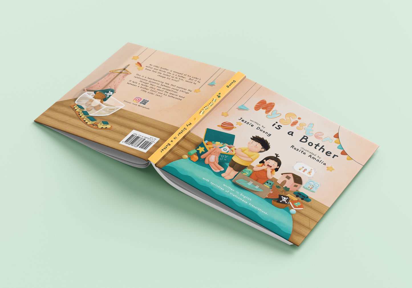 My Sister is a Bother // Written in English with selected Vietnamese translations